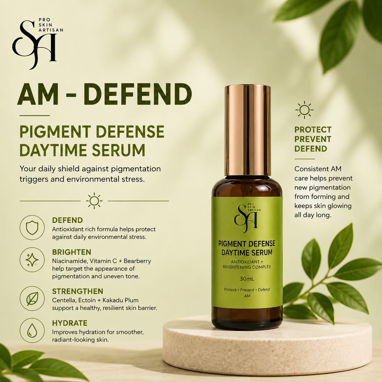 *NEW - Pigment Defense Day Serum 30ml